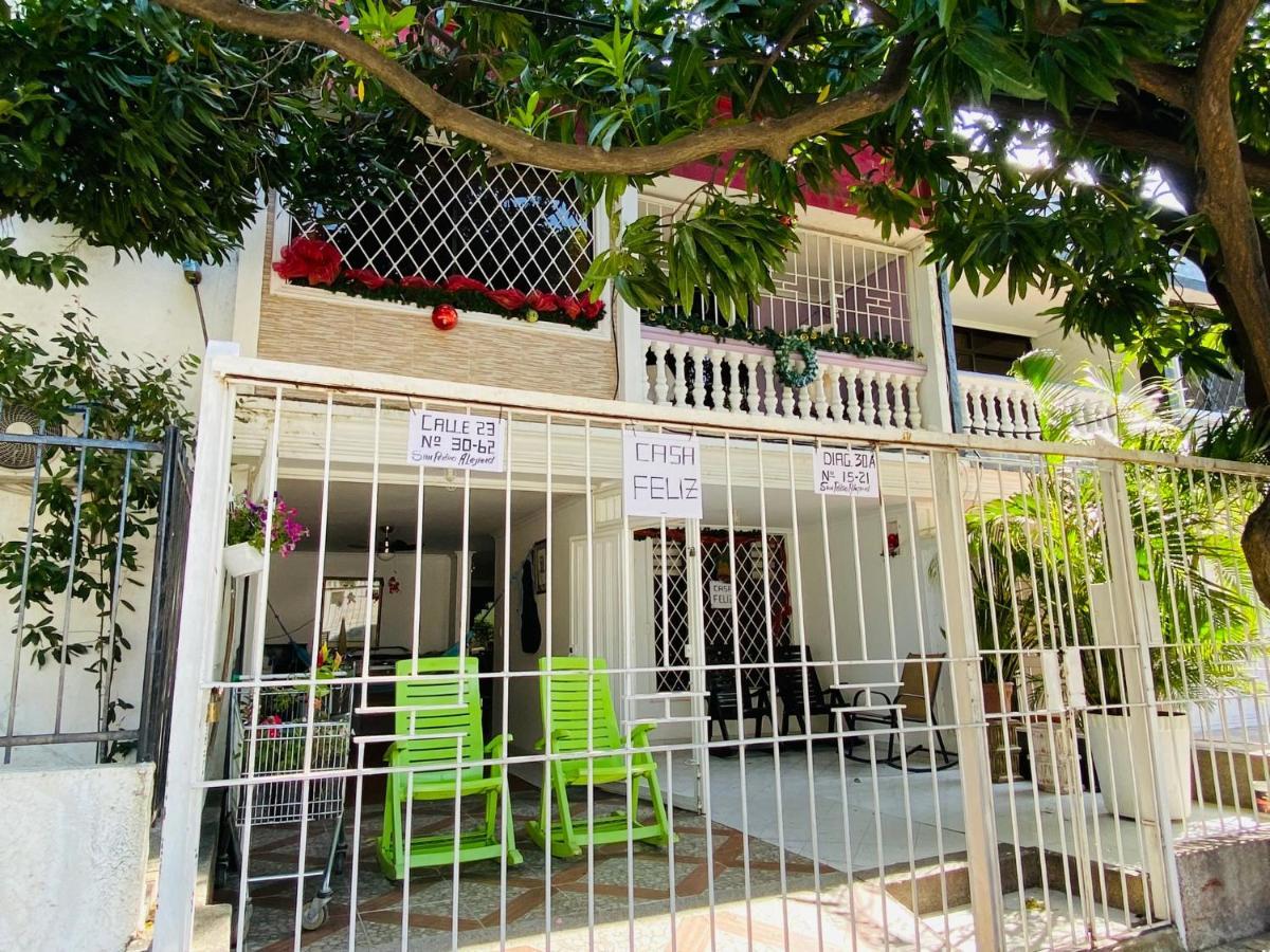 Casa Feliz Hostal Σάντα Μάρτα Εξωτερικό φωτογραφία